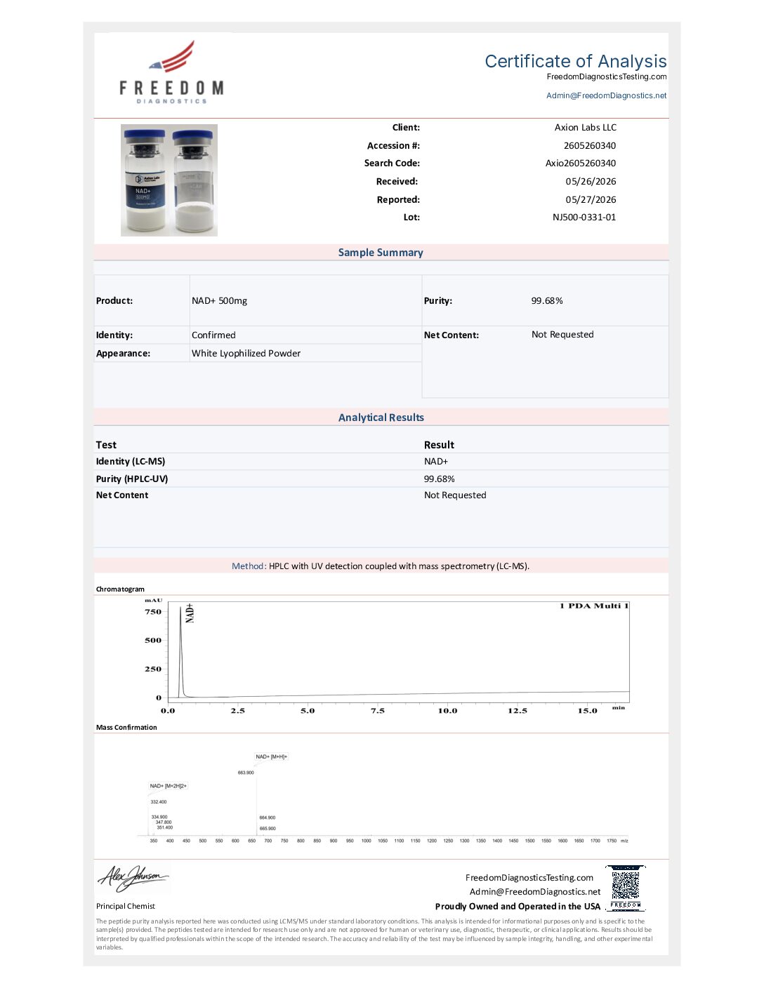 NAD+ 500MG - Image 2