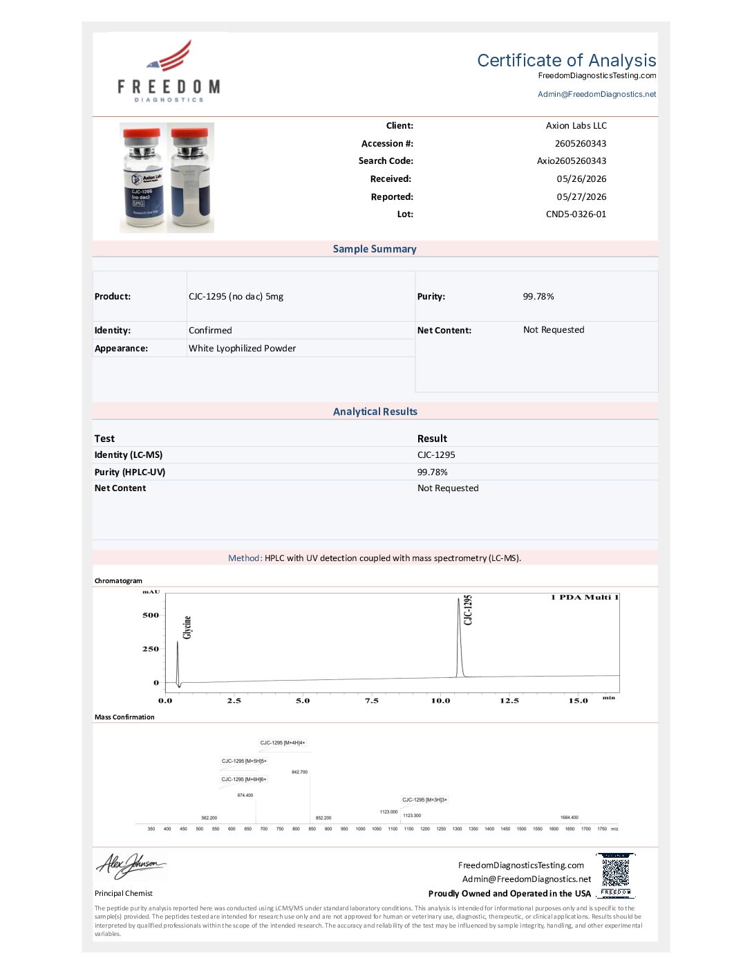 CJC-1295 (no dac) 5mg - Image 2